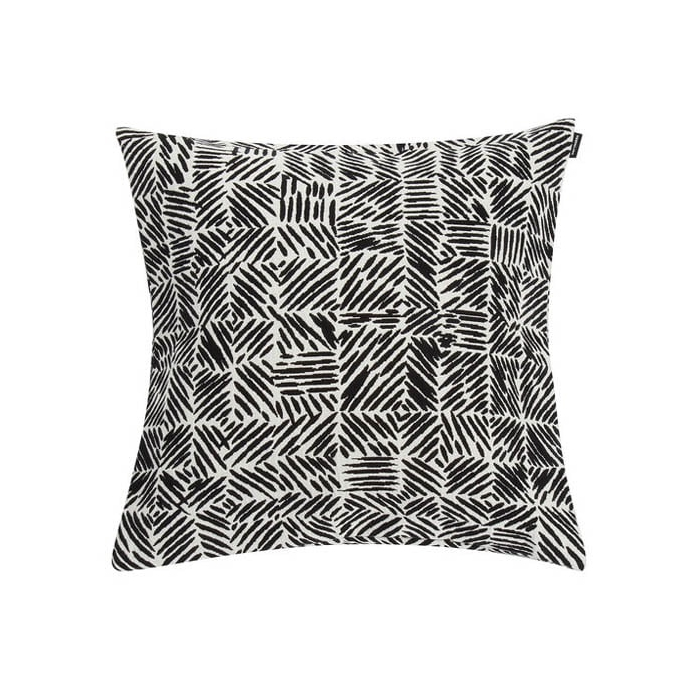 Marimekko Juustomuotti Cushion Cover 50x50 cm Black/White