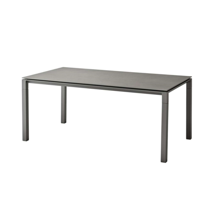 Cane-line Pure Table 200x100 cm/ Frame Light Grey