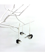Mifuko Ornament Bird White