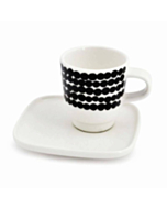 Oiva/Siirtolapuutarha Espresso Cup with Plate 