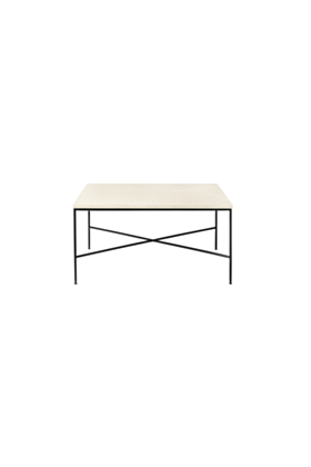 Fritz Hansen Planner Coffee Table Square-Creme-45 x 45 cm