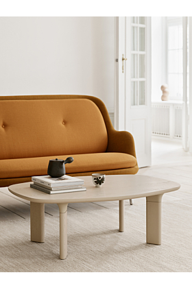 Fritz Hansen Fri Sofa Aluminiumbeine