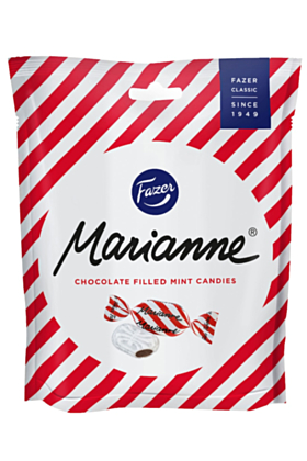 Fazer Marianne Peppermint Candies with Chocolate  175g