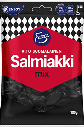Fazer 'Salmiakki' Mix 180g
