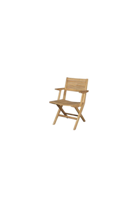 Cane-line Flip Folding Chair With Armrest