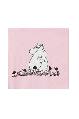 Arabia Moomin Servietten Love