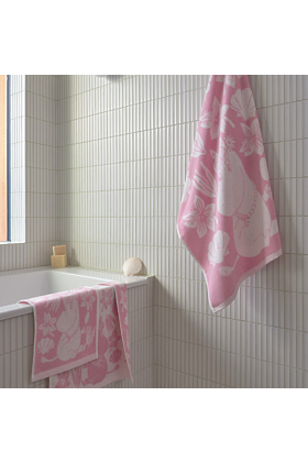 Moomin Handtuch 50 x 70 cm Pink