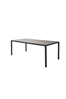 Cane-line Pure Table 200x100 cm/ Frame Lava Grey