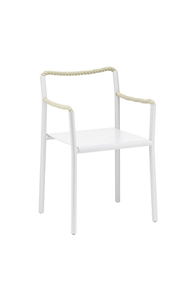 Artek Rope Chair Light Grey Exhibit