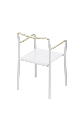 Artek Rope Chair Light Grey Exhibit