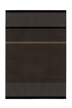 Woodnotes Teppich San Francisco 80 x 180 cm Black Nutria